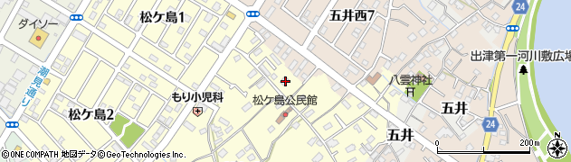 千葉県市原市松ケ島499周辺の地図