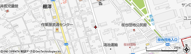 神奈川県愛甲郡愛川町中津7287周辺の地図