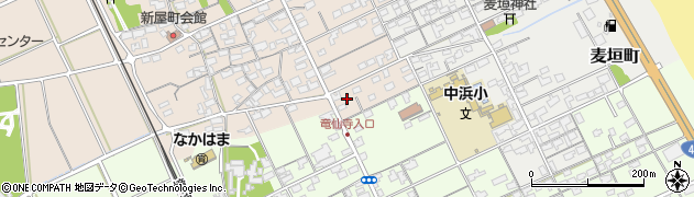 鳥取県境港市新屋町404周辺の地図