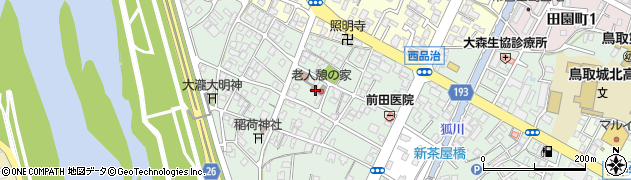 鳥取県鳥取市西品治672周辺の地図