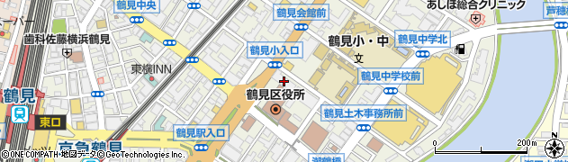 鶴見大栄ビル周辺の地図