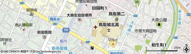 鳥取県鳥取市西品治848周辺の地図