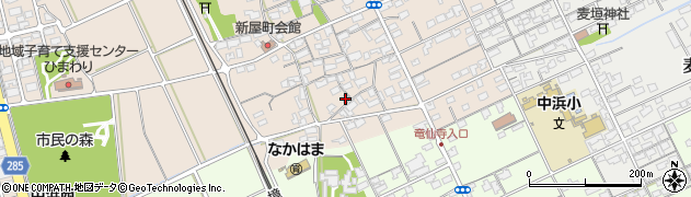 鳥取県境港市新屋町440周辺の地図