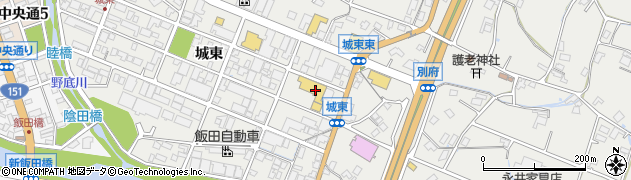 長野トヨタ　飯田店周辺の地図