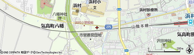鳥取県鳥取市気高町八幡232周辺の地図