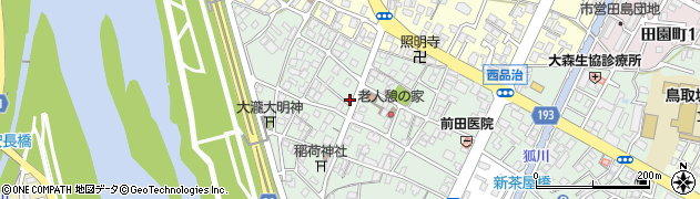 鳥取県鳥取市西品治589周辺の地図