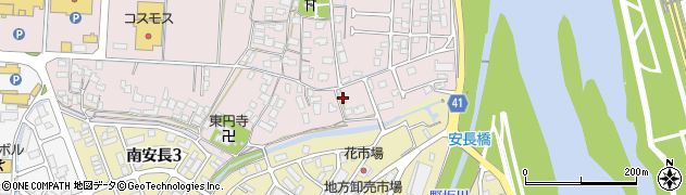 鳥取県鳥取市安長465周辺の地図