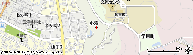 福井県小浜市小湊周辺の地図