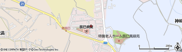 千葉県市原市辰巳台東5丁目周辺の地図