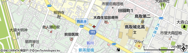鳥取県鳥取市西品治800周辺の地図