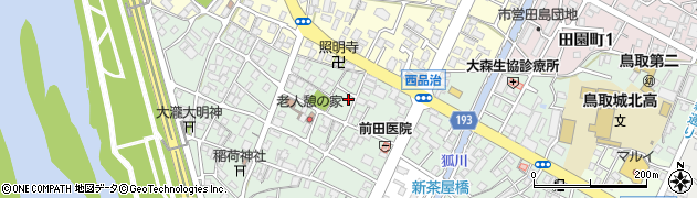 鳥取県鳥取市西品治619周辺の地図