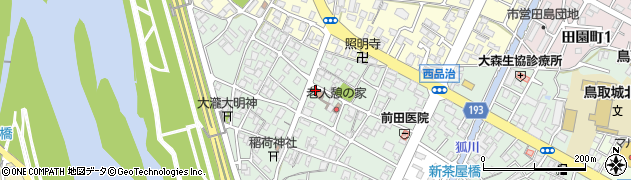 鳥取県鳥取市西品治674周辺の地図