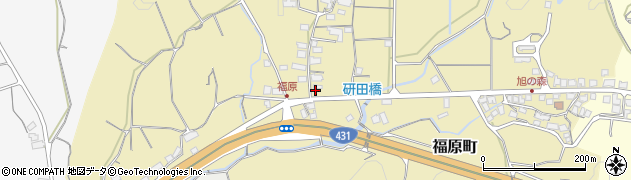 島根県松江市福原町440周辺の地図