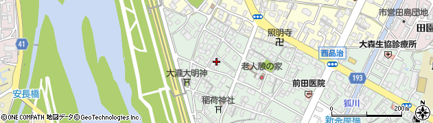 鳥取県鳥取市西品治577周辺の地図