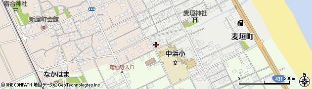鳥取県境港市麦垣町63周辺の地図