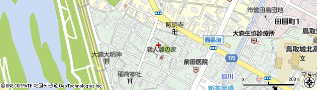 鳥取県鳥取市西品治609周辺の地図