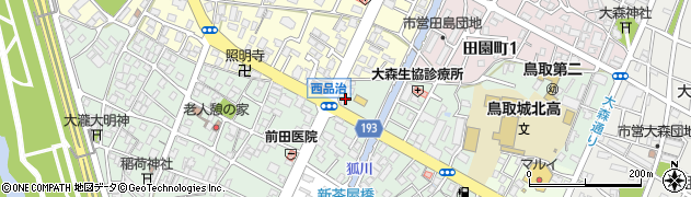 株式会社ワーパス　鳥取営業所周辺の地図
