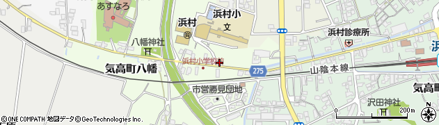 鳥取県鳥取市気高町八幡380周辺の地図