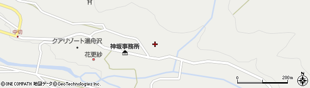 岐阜県中津川市神坂362周辺の地図