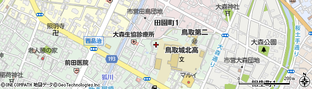鳥取県鳥取市西品治851周辺の地図