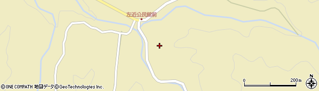 鳥取県鳥取市福部町左近384周辺の地図