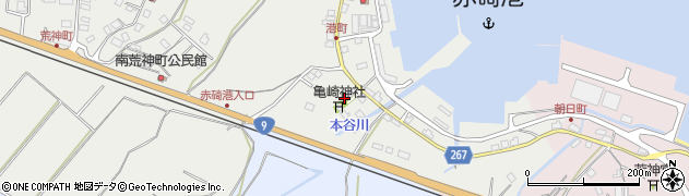 鳥取県東伯郡琴浦町赤碕58周辺の地図