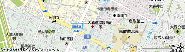 鳥取県鳥取市西品治807周辺の地図