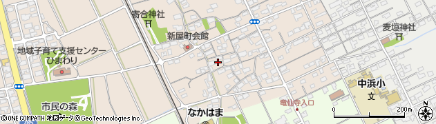 鳥取県境港市新屋町578周辺の地図