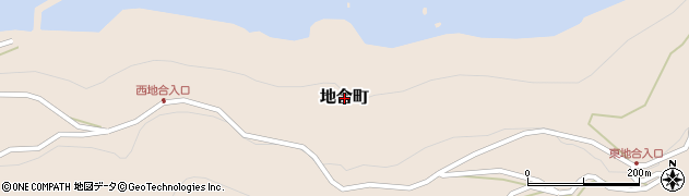 島根県出雲市地合町周辺の地図