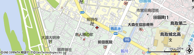 鳥取県鳥取市西品治620周辺の地図