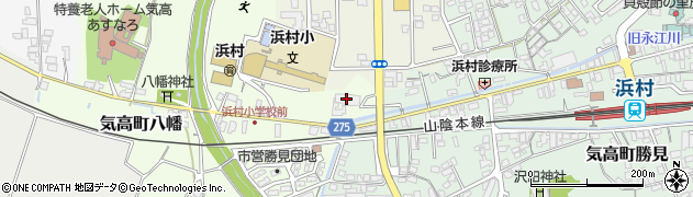 鳥取県鳥取市気高町八幡376周辺の地図