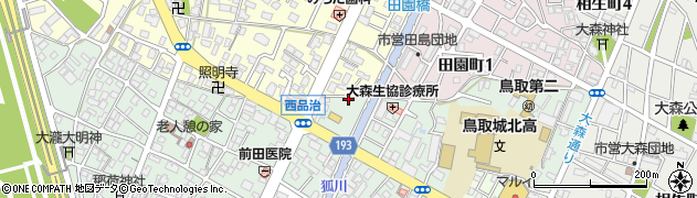 鳥取県鳥取市西品治805周辺の地図