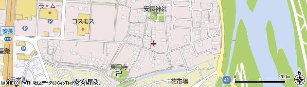 鳥取県鳥取市安長353周辺の地図