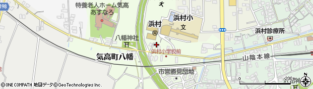 鳥取県鳥取市気高町八幡245周辺の地図