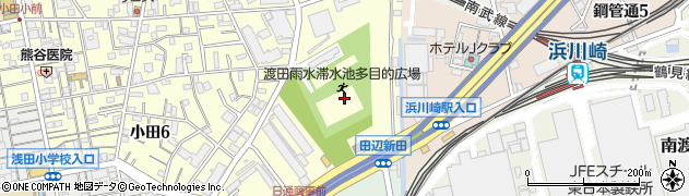 小田7丁目公園周辺の地図