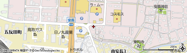 鳥取県鳥取市安長14周辺の地図