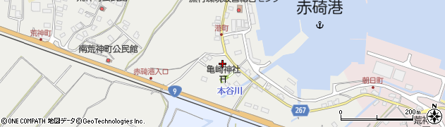鳥取県東伯郡琴浦町赤碕61周辺の地図