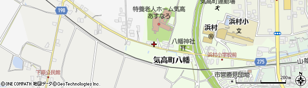鳥取県鳥取市気高町八幡391周辺の地図