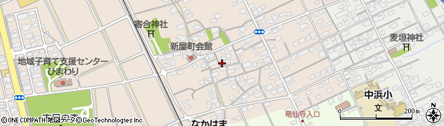 鳥取県境港市新屋町607周辺の地図