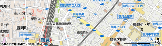 ホテルリブマックス横浜鶴見周辺の地図