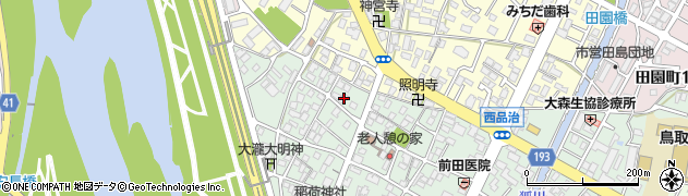 鳥取県鳥取市西品治600周辺の地図
