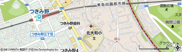 神奈川県大和市下鶴間684周辺の地図