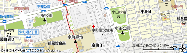 京町ももたろう公園周辺の地図