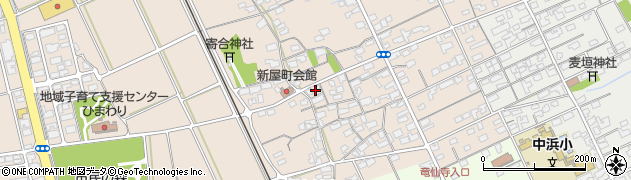 鳥取県境港市新屋町584周辺の地図