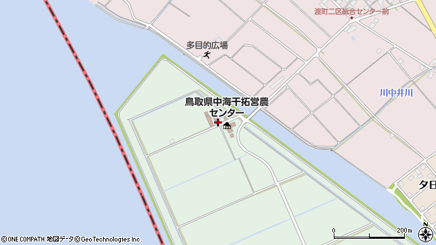 〒684-0073 鳥取県境港市中海干拓地の地図