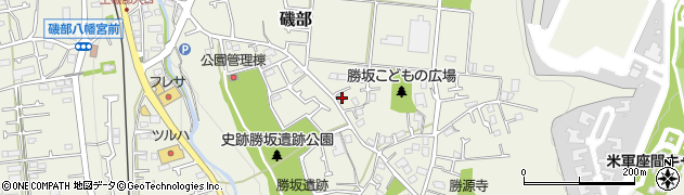 神奈川県相模原市南区磯部1702-6周辺の地図