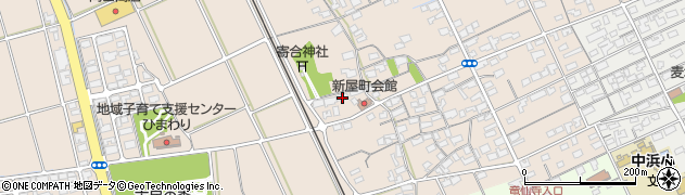 鳥取県境港市新屋町823周辺の地図