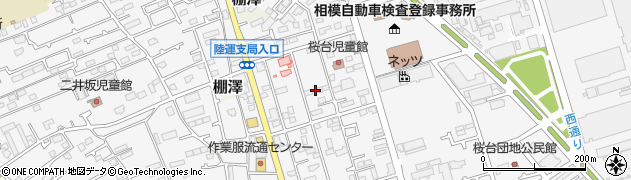 神奈川県愛甲郡愛川町中津7408周辺の地図
