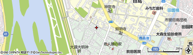 鳥取県鳥取市西品治539周辺の地図