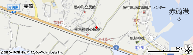 鳥取県東伯郡琴浦町赤碕141周辺の地図